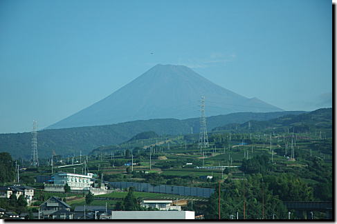 富士山見えたー！