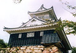 浜松宿内の浜松城