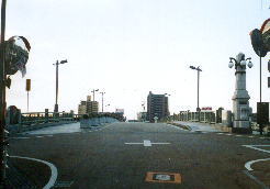 三滝橋〜その昔、歌川広重の絵に描かれています