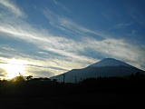 小山町からの富士山