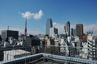 東京タワーと愛宕ヒルズ