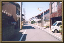 舞坂宿の街並み