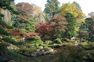恵林寺の庭園